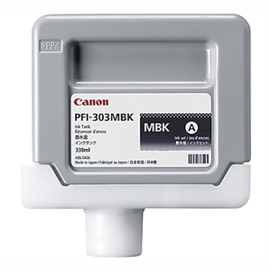 Canon PFI-303 MBK Negru Mat - Cartuș de cerneală 330 ml